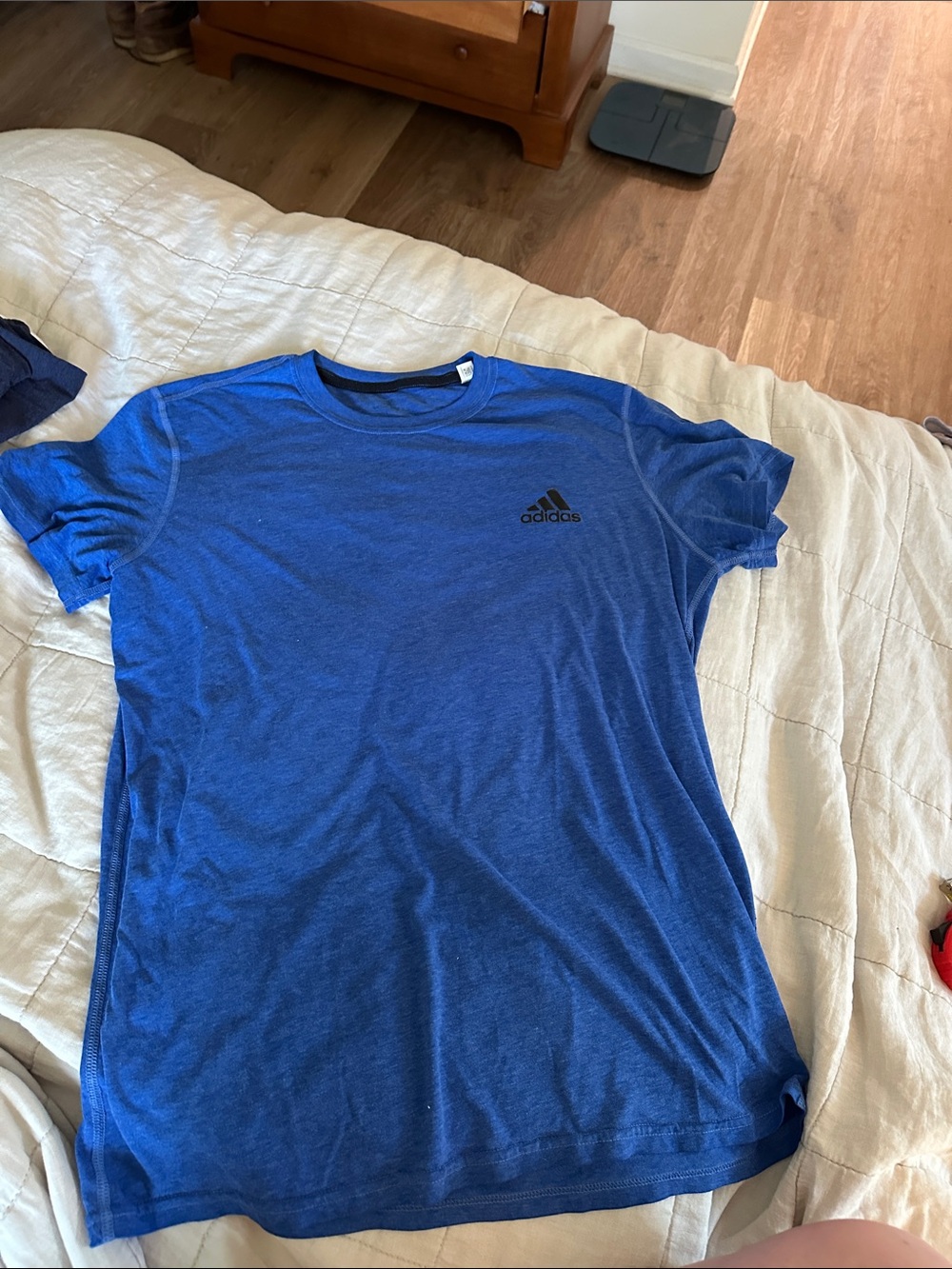 adidas Men's Royal Blue Short Sleeve Performance Tee